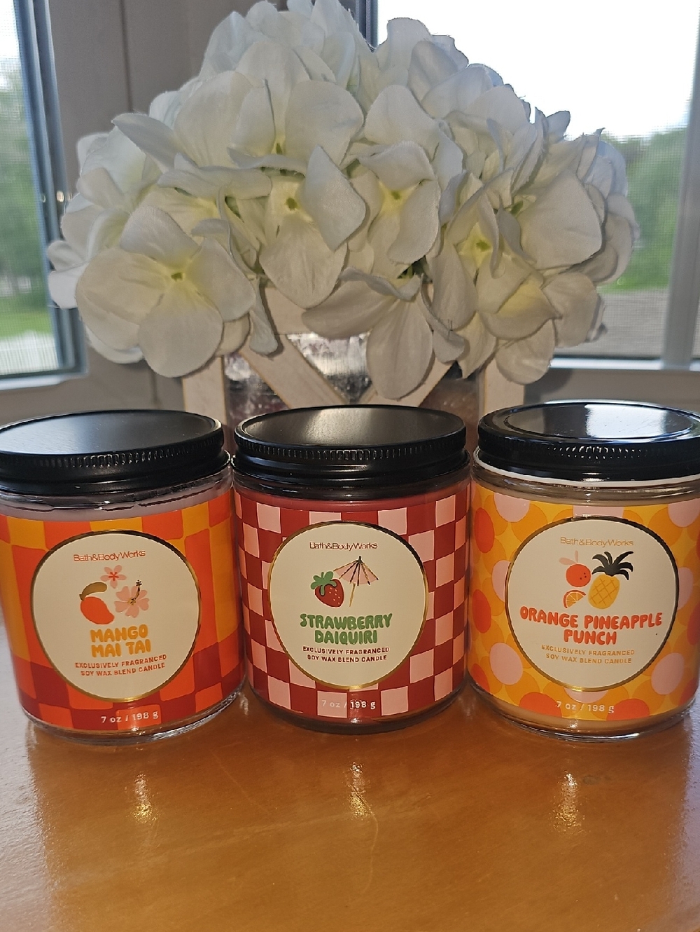 Bath & Body Single Wick Candle Trio